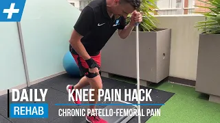 Single Leg Exercise Hack for Patello-femoral Knee Pain | Tim Keeley | Physio REHAB