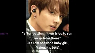 BTS Imagine - When they get angry and beat her