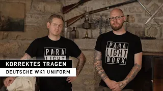 Wie trug der Soldat im ersten Weltkrieg seine Uniform?