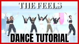 TWICE - 'The Feels' Dance Practice Mirrored Tutorial (SLOWED)