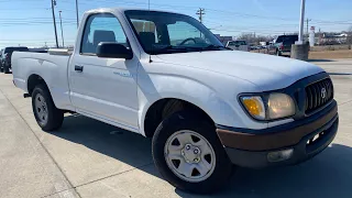 2001 Toyota Tacoma Reg Cab POV Test Drive & 228K Mile Review