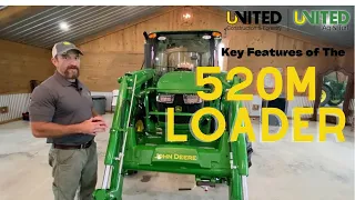 John Deere 520M Loader | Watch this video and Learn the key features of this loader