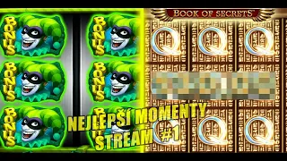 🥇 NEJLEPŠÍ MOMENTY 💰 STREAM #1 🎥 BOOK OF SECRETS BONUS, MULTIPLAY 81 a HUNTER! 🤑 GRANDWIN CASINO ❤️