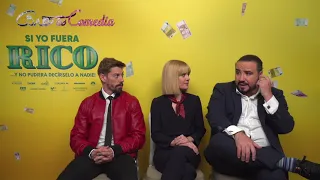 Entrevista con Adrián Lastra, Alexandra Jiménez y Franky Martín por 'Si yo fuera rico'