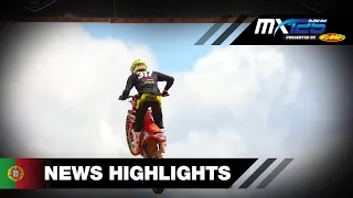 News Highlights | EMX125 Presented by FMF Racing | MXGP of Portugal 2023 #MXGP #Motocross