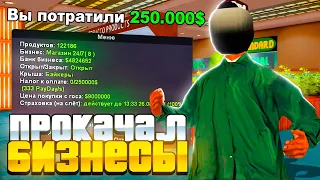 ПРОКАЧАЛ СЛАБЫЕ БИЗНЕСЫ на VILLAGE RP (GTA SAMP)