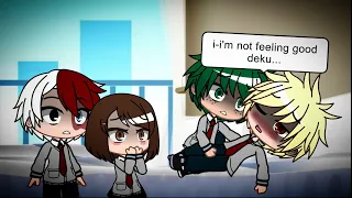 If Bakugou was sick... (BkDk) | BakuDeku | BNHA | MHA | Gacha Club Skit | HinaGach