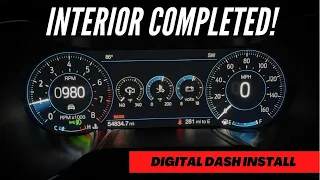 S550 Mustang Digital Dash Install ***INTERIOR COMPLETED!***