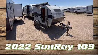 Escape the Rat Race with the 2022 SunRay 109 Tiny Camper