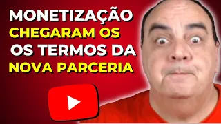 [FINALMENTE] CHEGOU o Novo Contrato de PARCERIA  de MONETIZAÇÃO do YOUTUBE para 2023