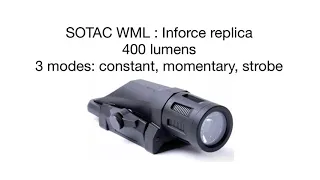 SOTAC WML : Inforce replica