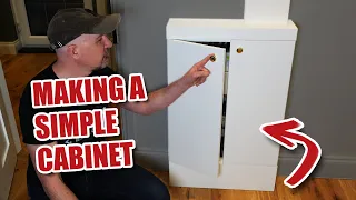 How to build ANY small cabinet out of MDF!
