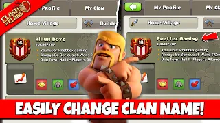 How These Clans Changed Names | Is it Possible to Change Clan Name in Clash of Clans