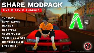 SHARE MODPACK HD FIVE M STYLE ON GTA SAMP | WORKING ON ANDROID 12