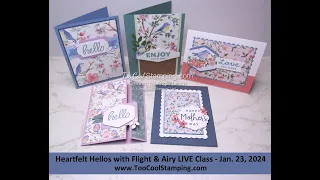 Heartfelt Hellos with Flight & Airy LIVE Class Replay