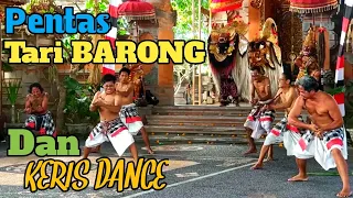 Pentas Tari Barong Dan Keris Dance ‼️ Wisata Budaya Bali ‼️ Wisata Bali