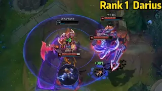 Rank 1 Darius: This 1v3 is Absolutely INSANE!