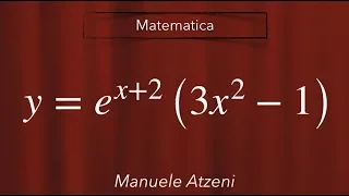 Esercizio 6: Studio completo di funzione esponenziale