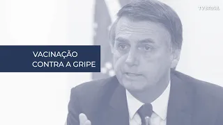 Presidente Jair Bolsonaro voltou a falar ao vivo