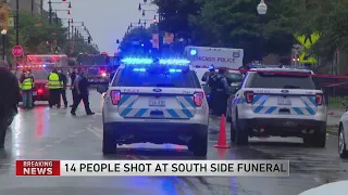 14 people shot outside Gresham funeral home