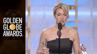 Kate Winslet Wins Best Actress Motion Picture Drama - Golden Globes 2009