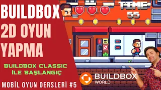 Buildbox ile 2D Oyun Yapmak | Ders 5