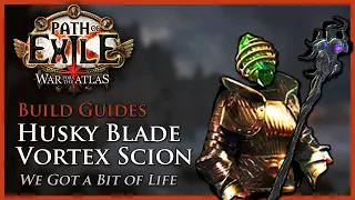 Path of Exile [3.2]: Husky Blade Vortex Scion ft. The Disintegrator - Build Guide