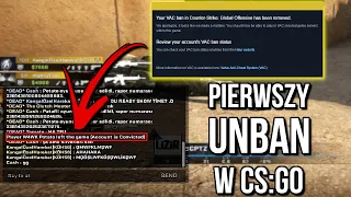 JEDYNY taki przypadek! Mój widz dostał UNBANA w CS:GO! W jaki sposób cofnięto mu BANA?