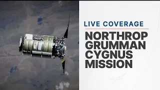 Expedition 70 Northrop Grumman Cygnus cargo craft secured to space station - Feb. 1,2024 #nasa