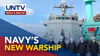 PH Navy, ininspeksyon ang bagong barkong pandigma na binili sa South Korea