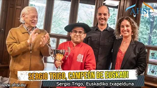 Sergio Trigo, campeón de Euskadi absoluto de ajedrez 2024