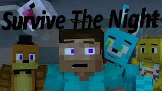 "Survive The Night" (FULL MINECRAFT ANIMATION)