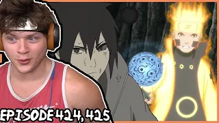 NARUTO SAGE OF SIX PATHS FORM! || Naruto Shippuden REACTION: Episode 424, 425