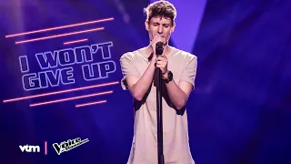 Sven - 'I Won't Give Up' | Blind Auditions #3 | The Voice van Vlaanderen | VTM