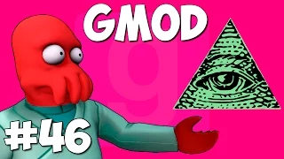 Garry's Mod Смешные моменты (перевод) #46 - Иллюминаты (Gmod)