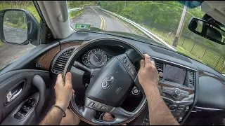 Infiniti QX56 | 4K POV Test Drive #234 Joe Black