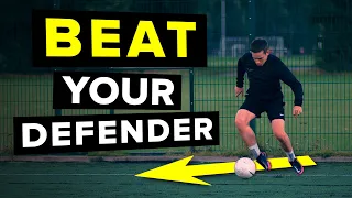 Use THIS first touch skill to beat your defender | Tutorial