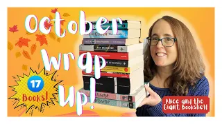 My October and Victober Reading Wrap Up | #victober | 17 Books!