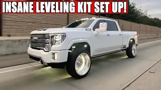 2021 DURAMAX LEVELED WITH WICKED CUSTOMS 3.5" KIT! (2020-2021)