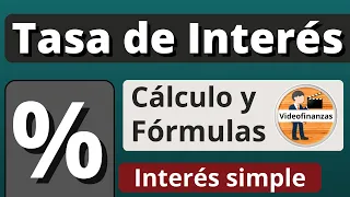 Calcular la tasa de interés en el interés simple. Ejercicios de ejemplo y fórmulas