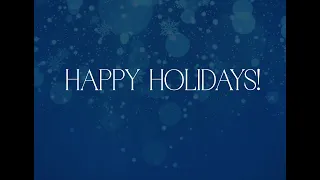 Happy Holidays from IEUA!