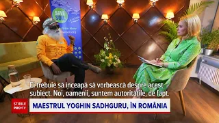 INTERVIU. Sadhguru și-a împărtășit înțelepciunea la Arenele Romane