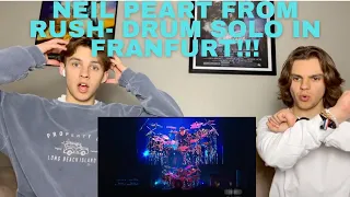 Twins React To Neil Peart- Drum Solo In Frankfurt!!!!