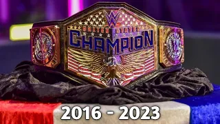 WWE United States Championship PPV Match Card Compilation (2016 - 2023) With Title Changes