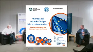 Paneldiskussion: Europa als zukunftsfähiger Wirtschaftsstandort (Livestream)