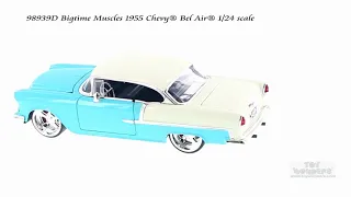 98939D Bigtime Muscles 1955 Chevy Bel Air 1/24 scale