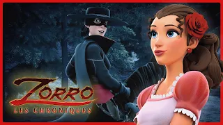 DEUX COEURS REBELLES |  Les Chroniques de Zorro | Episode 4 | Dessin animé de super-héros