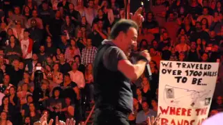 Hungry Heart Bruce Springsteen Phoenix March 10 2016 Talking Stick Arena