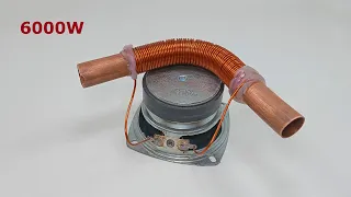 Free Energy Generator 6000W With Speaker Tools And Big Copper Pipe Use Transformer
