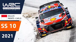 WRC - Rallye Monte-Carlo 2021: Highlights Stage 10